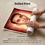 Black and white to colour & Digital Canvas Painting - Image 2