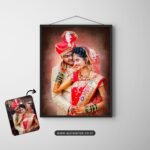 Wedding Couple Digital Painting - Image 4