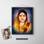 Black and white to colour & Digital Canvas Painting - Image 5