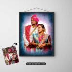 Wedding Couple Digital Painting - Image 5