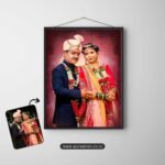 Wedding Couple Digital Painting - Image 7