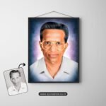 Black and white to colour & Digital Canvas Painting - Image 8