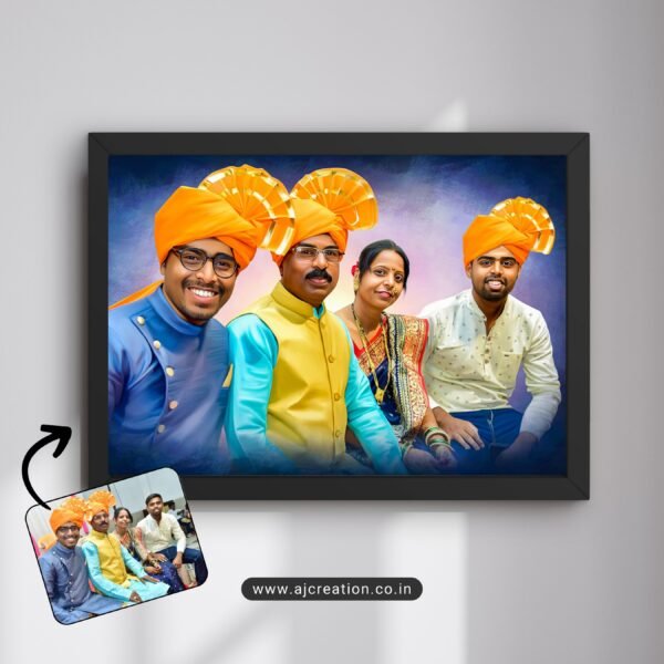 Family Digital Painting