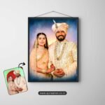 Wedding Couple Digital Painting - Image 10