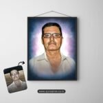 Black and white to colour & Digital Canvas Painting - Image 11