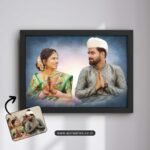 Wedding Couple Digital Painting - Image 6