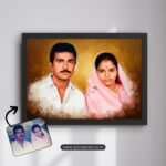 Black and white to colour & Digital Canvas Painting - Image 6