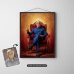 Masterpiece creation Full photo  & Digital Canvas Painting