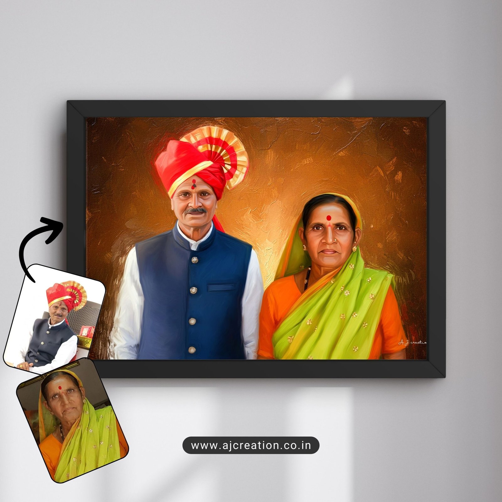 13 Merge different photos & Digital Canvas Painting - Image 1