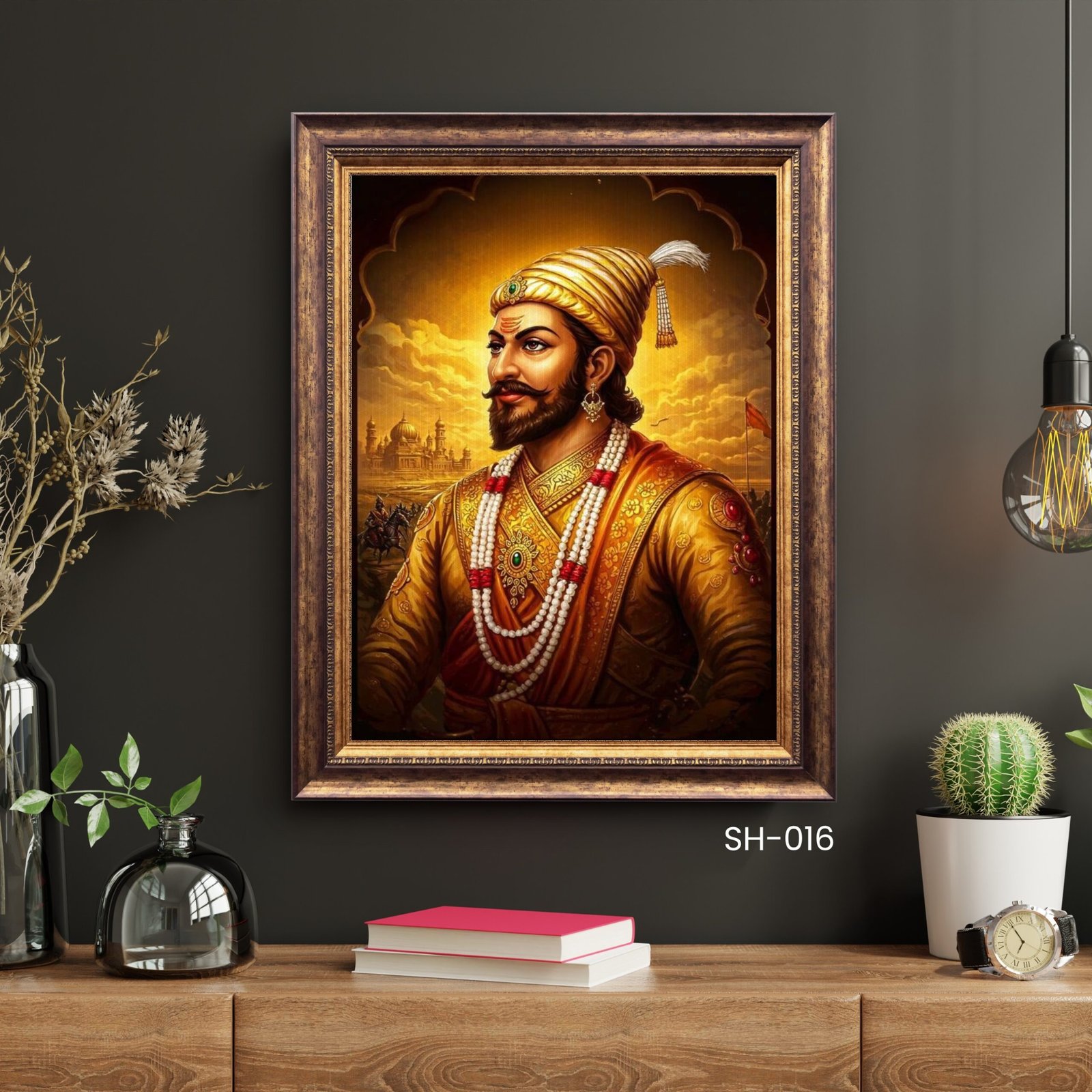 16 Chhatrapati Shivaji Maharaj Portraits 16-20 - Image 1