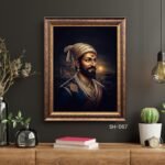 Chhatrapati Shivaji Maharaj Portraits  66-70 - Image 2