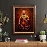 Chhatrapati Shivaji Maharaj Portraits  71-75 - Image 2