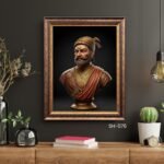 Chhatrapati Shivaji Maharaj Portraits  76-80 - Image 2