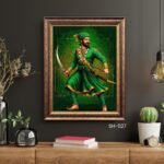 Chhatrapati Shivaji Maharaj Portraits  26-30 - Image 2