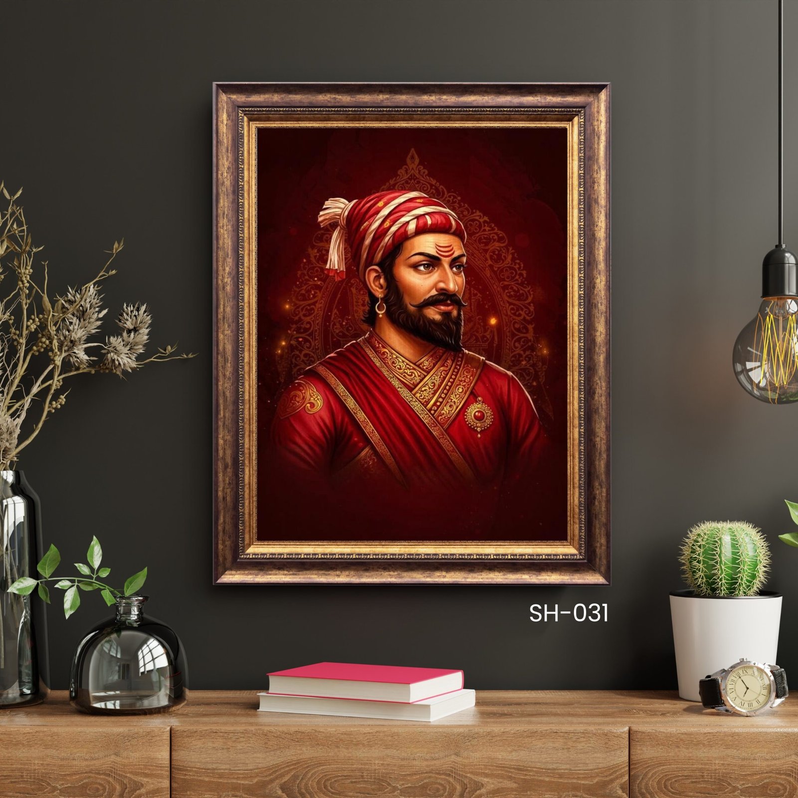 31 Chhatrapati Shivaji Maharaj Portraits 31-35 - Image 1