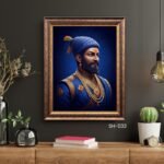 Chhatrapati Shivaji Maharaj Portraits  31-35 - Image 3
