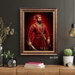 Chhatrapati Shivaji Maharaj Portraits  31-35 - Image 5