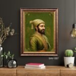 Chhatrapati Shivaji Maharaj Portraits  86-90 - Image 3