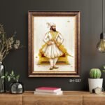 Chhatrapati Shivaji Maharaj Portraits  36-40 - Image 2