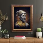Chhatrapati Shivaji Maharaj Portraits  36-40 - Image 5