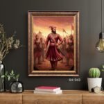 Chhatrapati Shivaji Maharaj Portraits  41-45 - Image 3