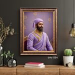 Chhatrapati Shivaji Maharaj Portraits  91-95 - Image 4