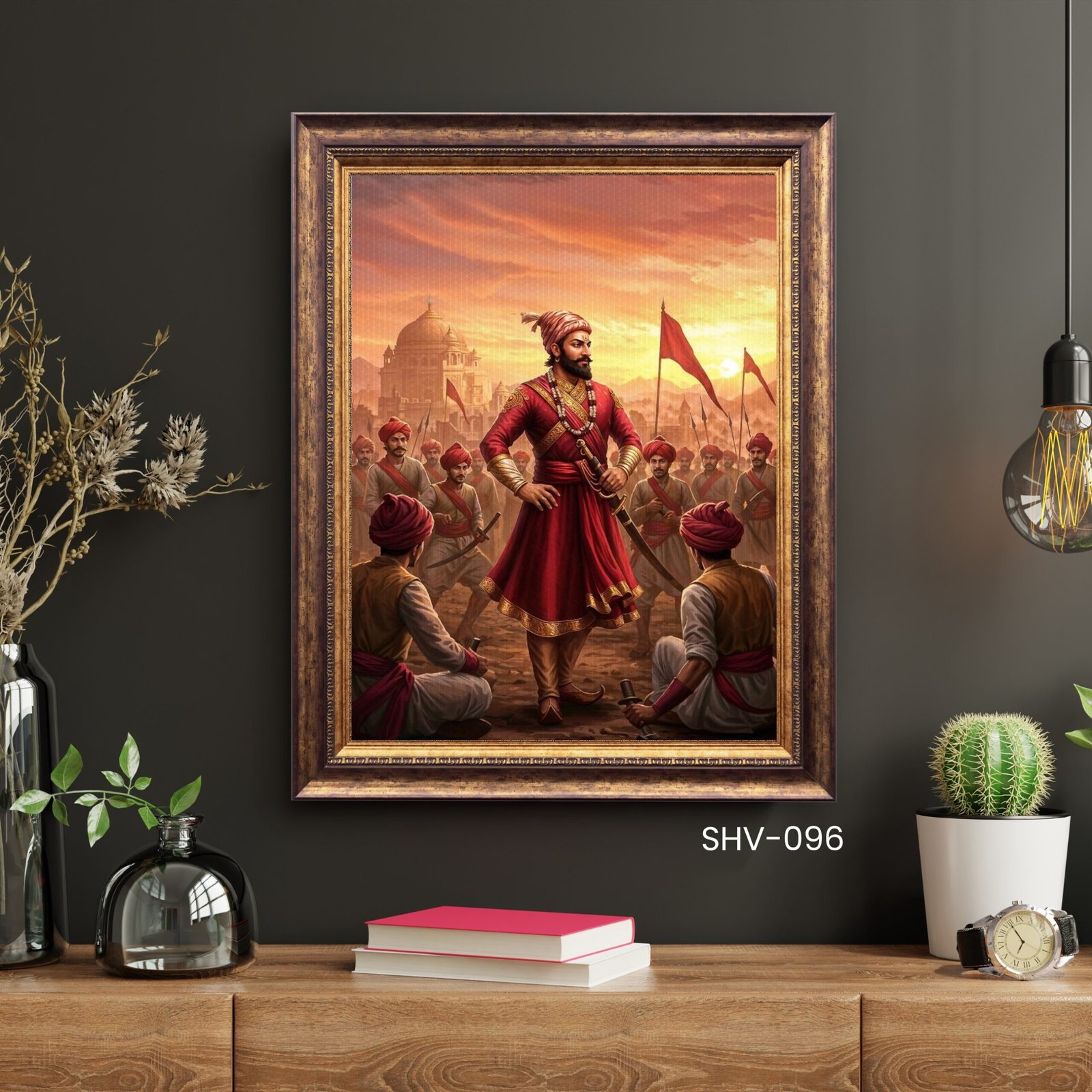 46 Chhatrapati Shivaji Maharaj Portraits 96-100 - Image 1