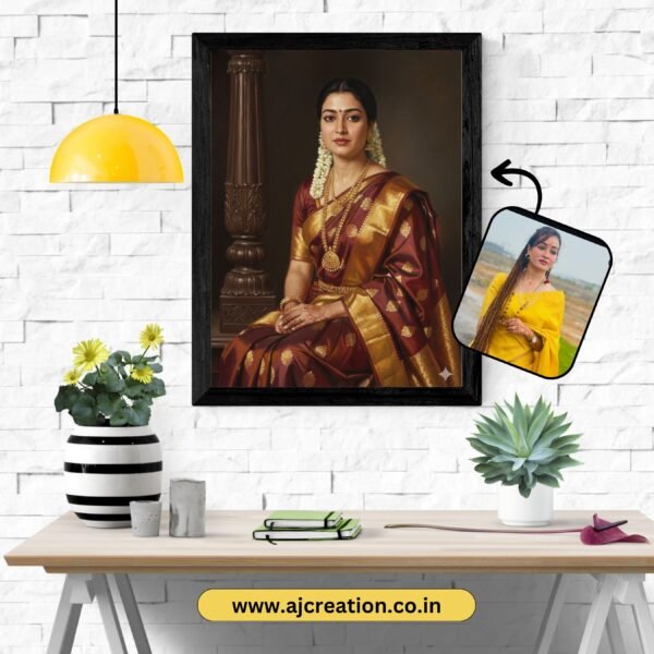 Golden Era Ethnic Portrait Art