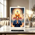 Dr. Babasaheb Ambedkar Portrait BSA-226 - Image 3