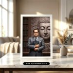 Dr. Babasaheb Ambedkar Portrait BSA-227 - Image 3