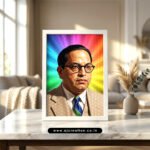 Dr. Babasaheb Ambedkar Portrait BSA-228 - Image 3