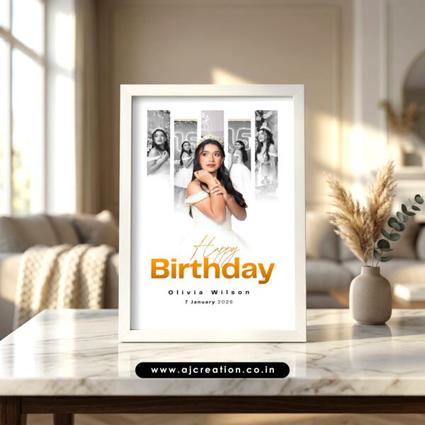 Birthday Wish Frame  04